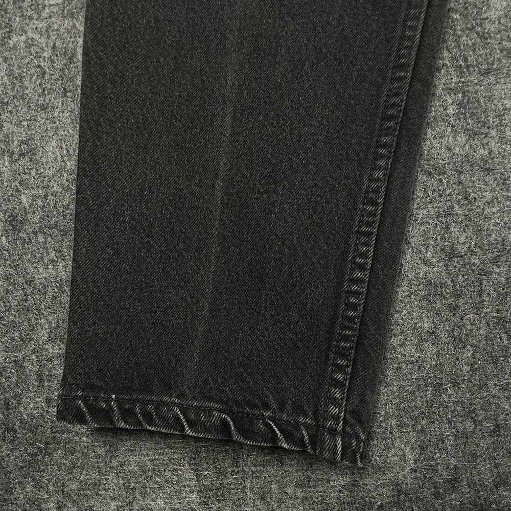 Vintage 1994 Levis 550 Jeans Mens 38x30 Black Relaxed Tapered USA Denim - Picture 3 of 13